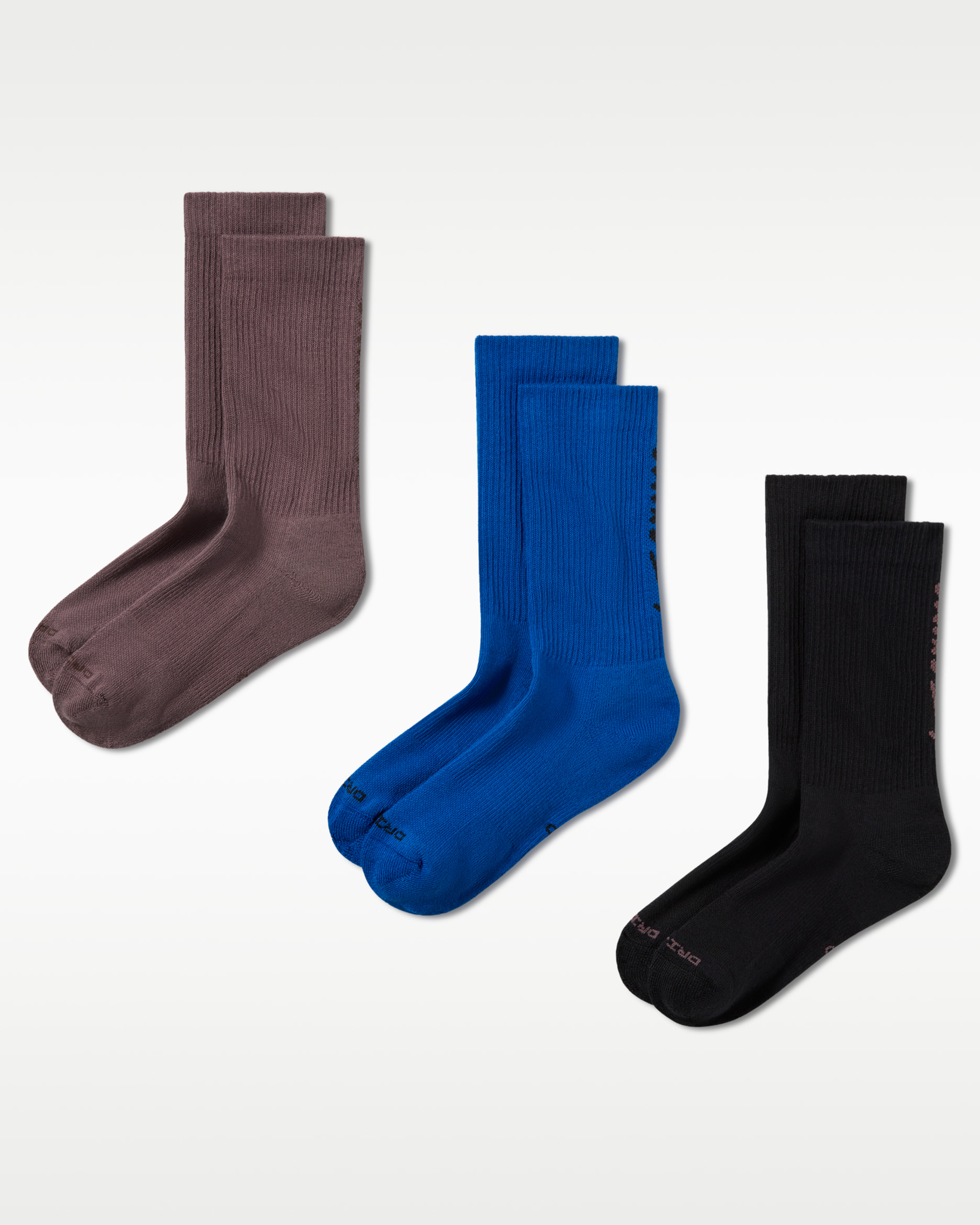 NIKE公式】NikeSKIMS Dri-FIT ウィメンズ Dri-FIT クルーソックス (3足